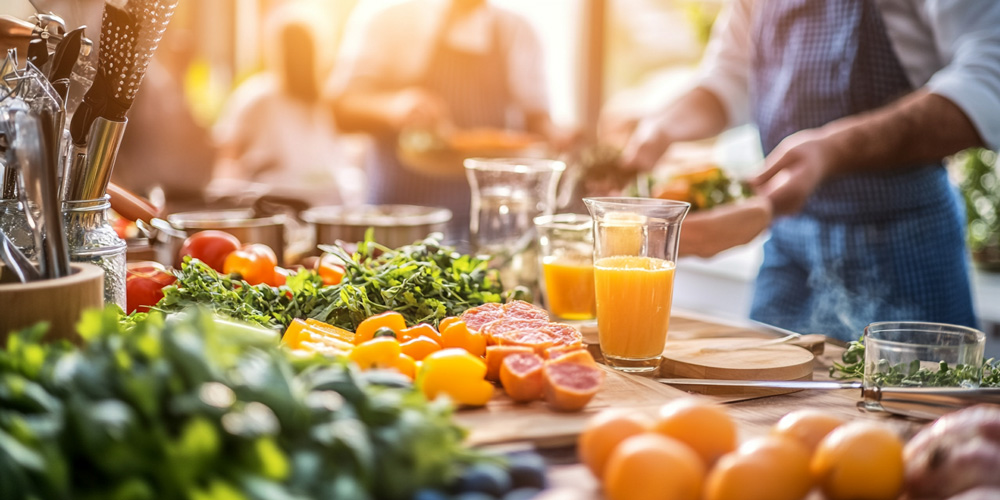 Vitalising Food with the power of your mind